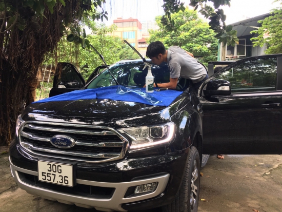 Dán film cách nhiệt cho Ford Everest