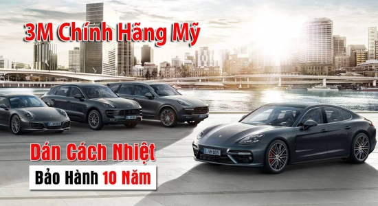 Dán phim cách nhiệt 3M chính hãng