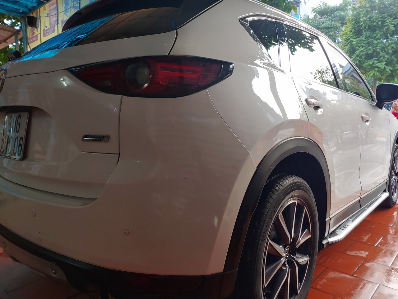 Bậc lên xuống xe CX-5